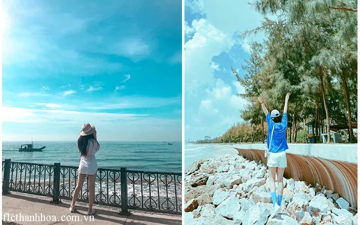 bờ biển flc sầm sơn