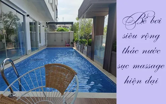 bể bơi villa ngọc trai nt122