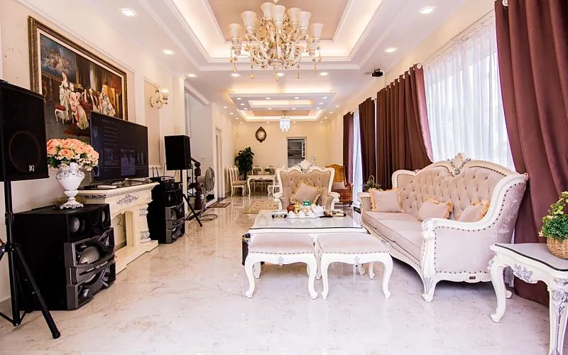 lựa chọn nội thất khi thuê villa flc sầm sơn