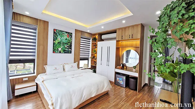phòng ngủ sang trọng và đầy đủ tiện nghi villa bt3912