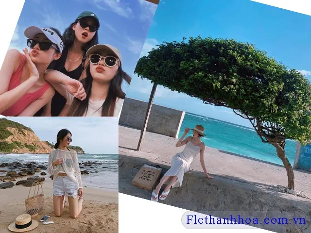 mắt kính, túi cói phụ kiện đi biển không thể thiếu