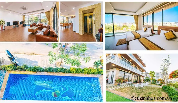 tiện ích trường phát green villa sầm sơn 10 phòng ngủ